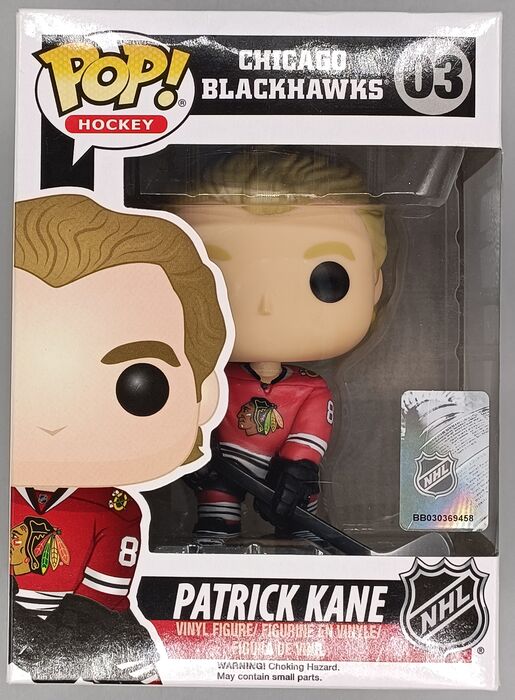 #03 Patrick Kane - NHL Chicago Blackhawks - Box Damaged Funko POP