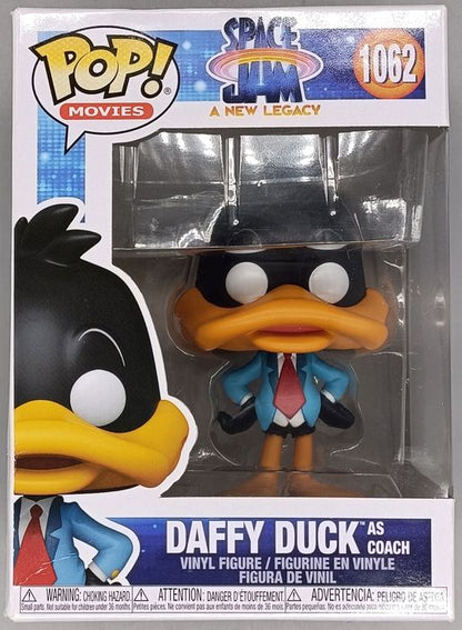 1062 Daffy Duck (as Coach) - Space Jam Funko POP - Box Damaged