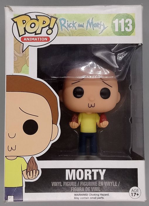 113 Morty - Rick and Morty - Box Damaged Funko POP