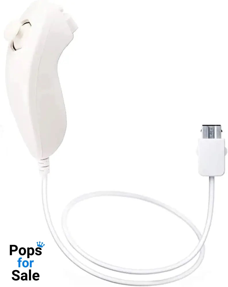 Official Nintendo Nunchuk Controller Add-On for Nintendo Wii/Wii-U - [No Manual or Outer Box]