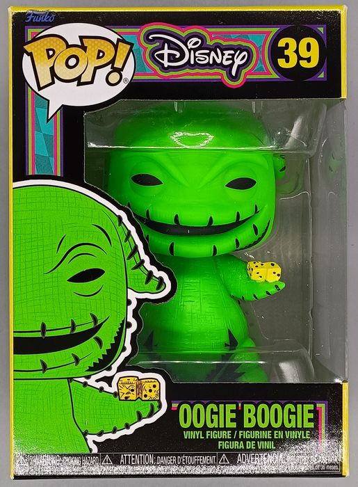 #39 Oogie Boogie - Blacklight - Disney TNBC Funko POP