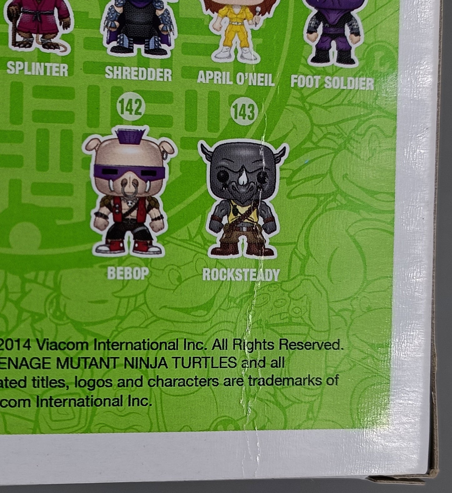 #140 April O'Neil - Teenage Mutant Ninja Turtles TMNT Box Damaged Funko POP