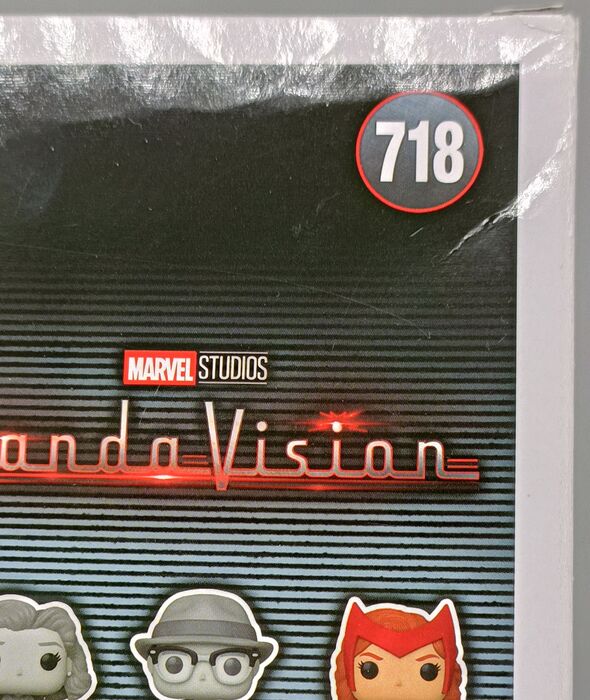 #718 70s Vision - Marvel Wandavision - Box Damaged Funko POP