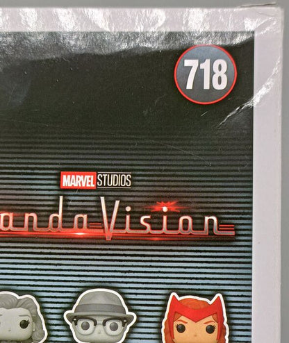 #718 70s Vision - Marvel Wandavision - Box Damaged Funko POP