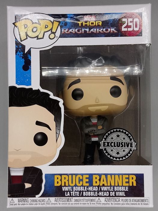 #250 Bruce Banner - Marvel Thor Ragnarok - Box Damaged Funko POP