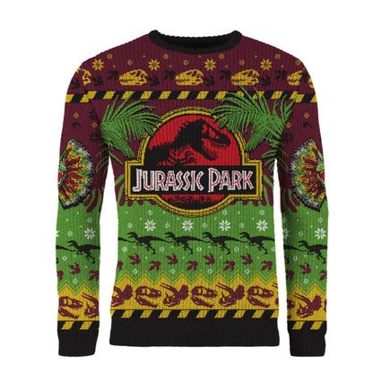 Jurassic Park: Happy Rexmas Christmas Jumper (Size: XS)
