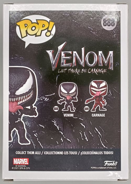 888 Venom - Marvel Venom Let there be Carnage Funko POP