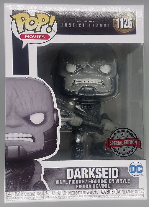 #1126 Darkseid - B&W Metallic Zack Snyders Justice League Funko POP