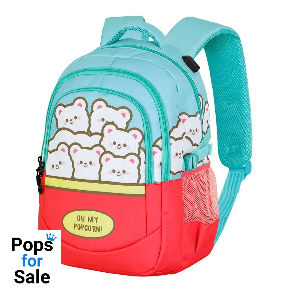 Oh My Pop! Plus Running Backpack Popcorn Bags