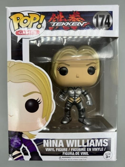 #174 Nina Williams (Silver Suit) - Tekken - Box Damaged Funko POP