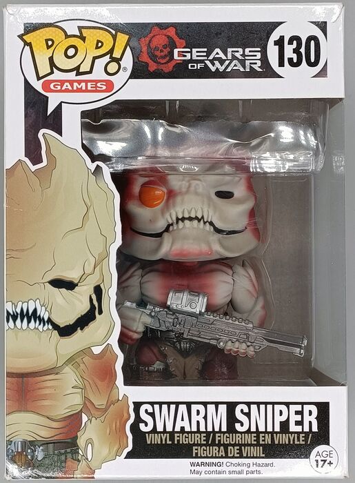 #130 Swarm Sniper - Gears of War - Box Damaged Funko POP