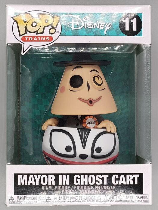 11 Mayor in Ghost Cart - Trains - Disney TNBC - Funko POP - Box Damaged
