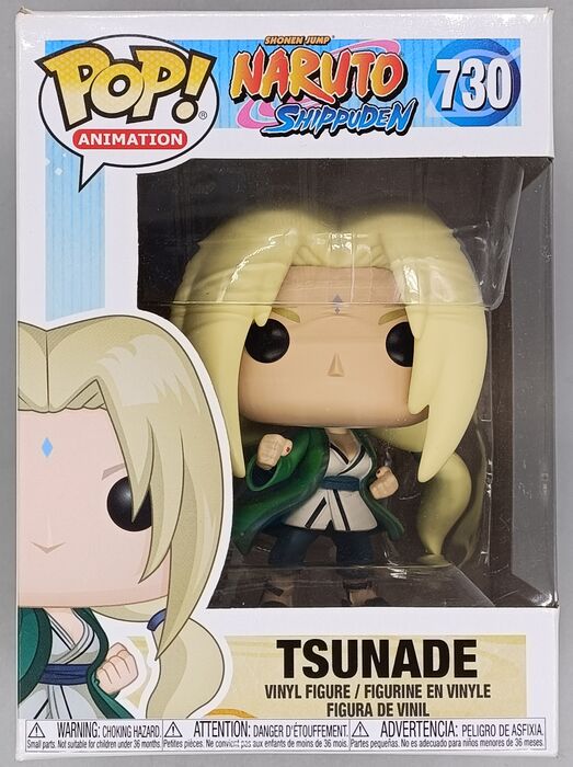 #730 Tsunade - Naruto Shippuden - Box Damaged Funko POP