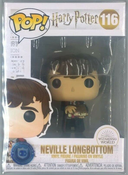 116 Neville Longbottom (w Monster Book) Harry Potter Funko POP - Box Damaged