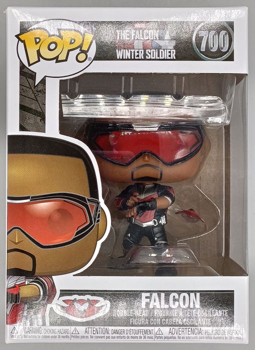 #700 Falcon - Marvel The Falcon And The Winter Soldier- Box Damaged Funko POP