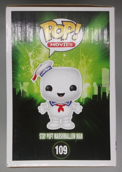 #109 Stay Puft Marshmallow Man 6 Inch - Ghostbusters Box Damaged Funko POP