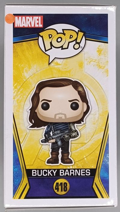 #418 Bucky Barnes - Marvel Avengers Infinity War Box Damaged Funko POP