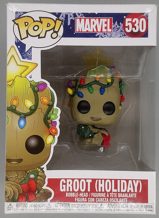 530 Groot (Holiday) Marvel Guardians of Galaxy Funko POP - Box Damaged
