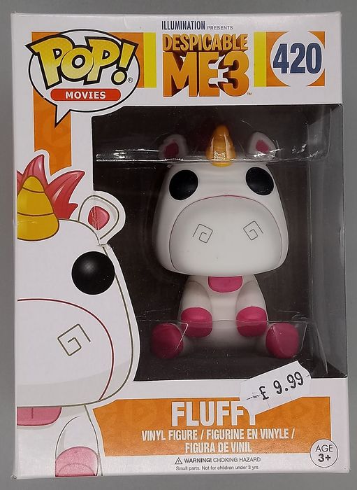 #420 Fluffy - Despicable Me 3 - Box Damaged Funko POP