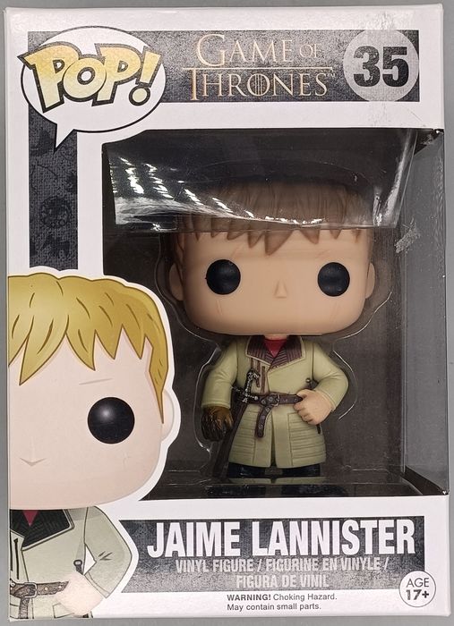 #35 Jaime Lannister (Gold Hand) - Game of Thrones - Box Damaged Funko POP