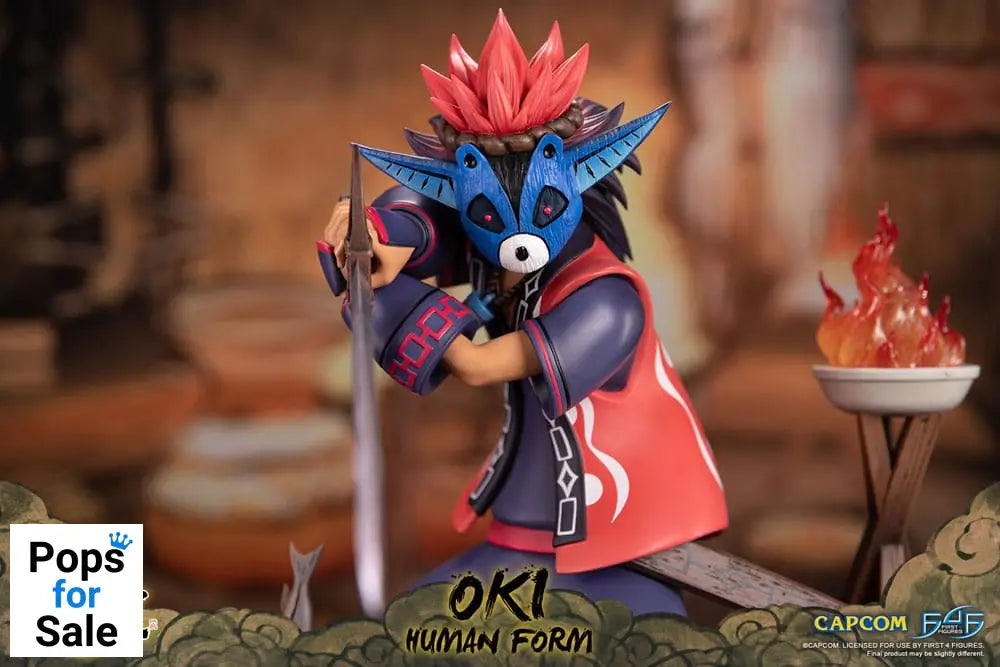 Okami Statue Oki (Human Form) 38 cm