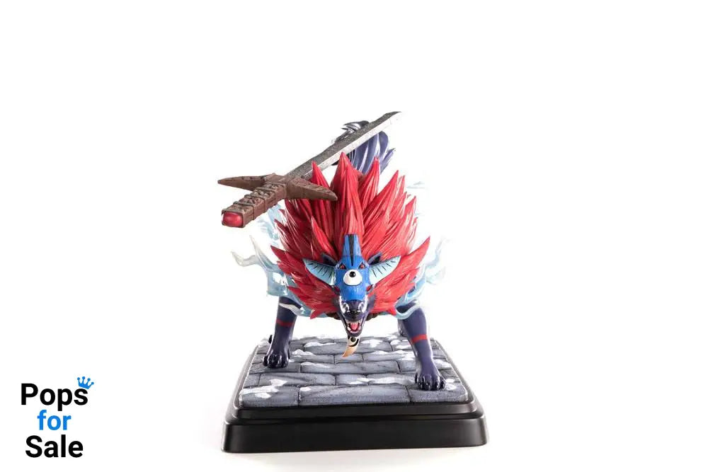 Okami Statue Oki (Wolf Form) 35 cm