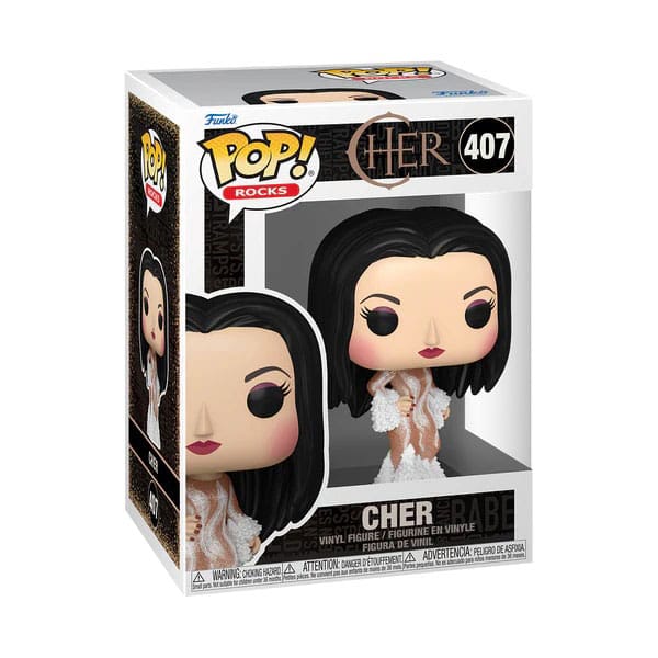 407 Cher (Met Gala 1974) - Rocks - Brand New Funko POP