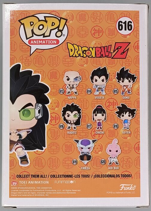 #616 Raditz - Dragon Ball Z Funko POP