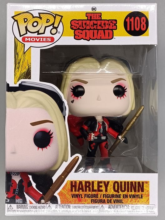 #1108 Harley Quinn (Bodysuit) The Suicide Squad - Box Damaged Funko POP