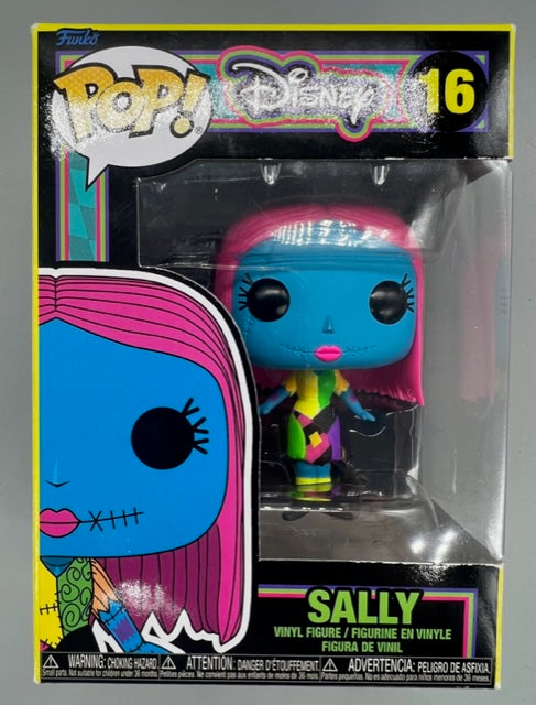 #16 Sally - Blacklight - Disney TNBC - Box Damaged Funko POP