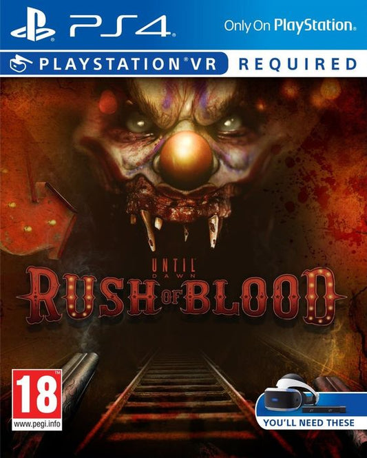 Until Dawn: Rush of Blood (PSVR) for Playstation 4 (PS4) - [NEW]