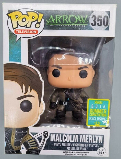 #350 Malcolm Merlyn - Arrow - 2016 Con Funko POP
