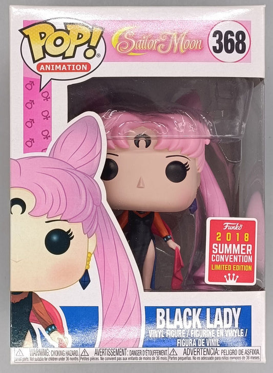 368 Black Lady - Sailor Moon Funko POP - 2018 Con