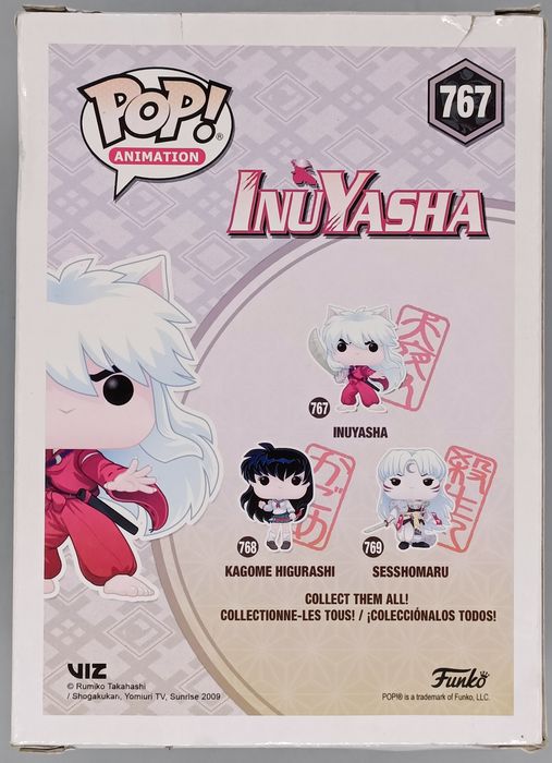 #767 Inuyasha - Inuyasha - Box Damaged Funko POP
