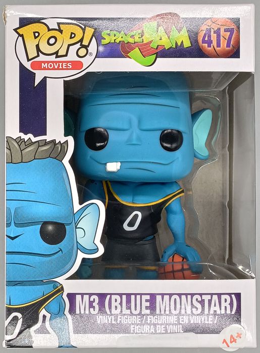 #417 M3 (Blue Monstar) - Space Jam - Box Damaged Funko POP
