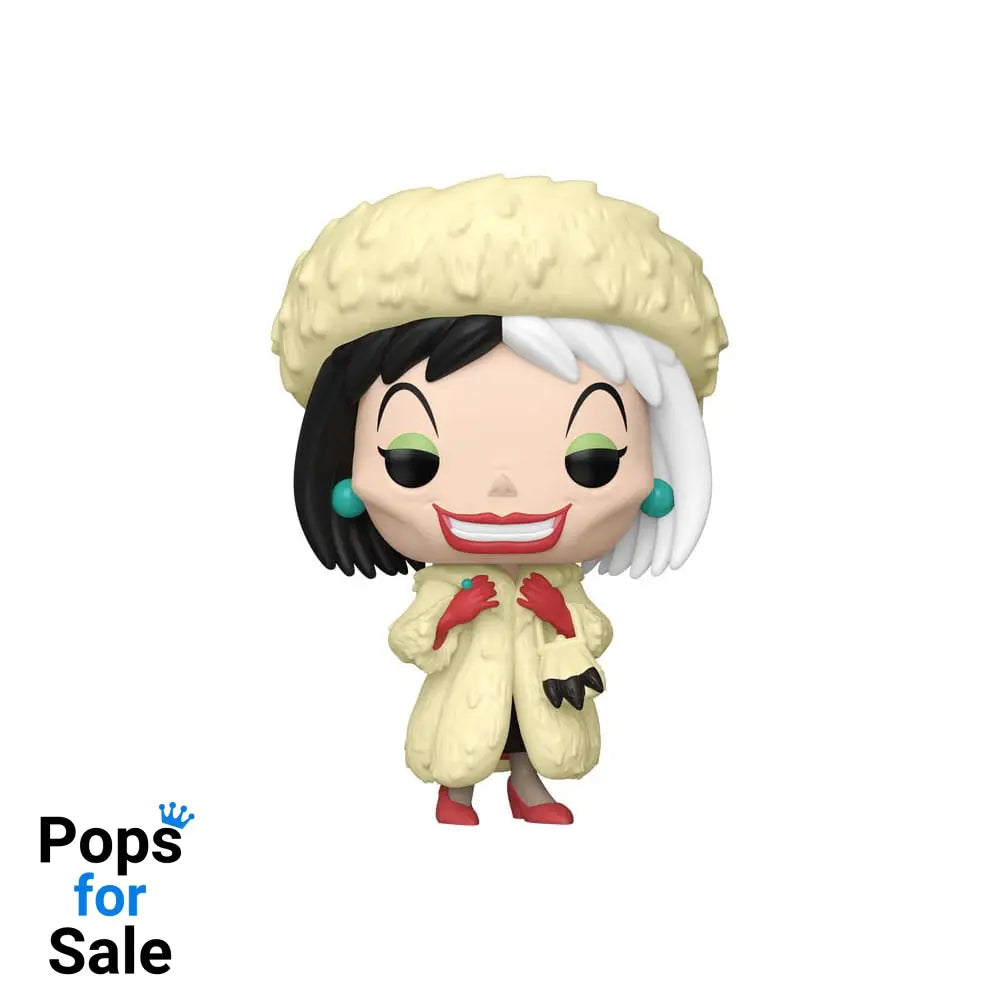 One Hundred and One Dalmatians POP! Vinyl Figures Cruella De Vil with Chase 9 cm Assortment (6)