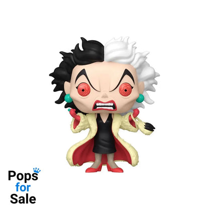 One Hundred and One Dalmatians POP! Vinyl Figures Cruella De Vil with Chase 9 cm Assortment (6)