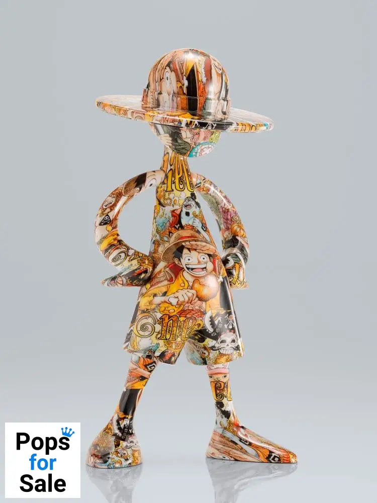 One Piece 1000 Logs Anniversary Luffy's ArtCanvas Figure 1/8 Luffy 22 cm