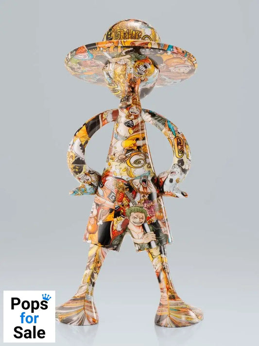 One Piece 1000 Logs Anniversary Luffy's ArtCanvas Figure 1/8 Luffy 22 cm