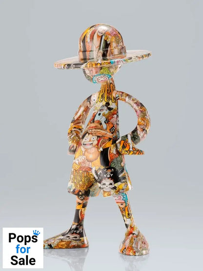 One Piece 1000 Logs Anniversary Luffy's ArtCanvas Figure 1/8 Luffy 22 cm