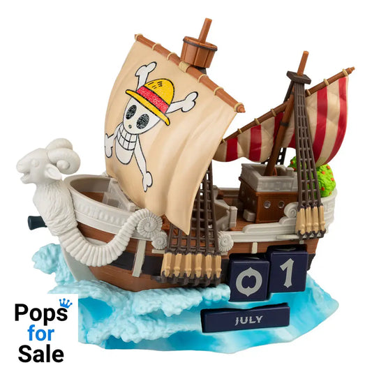One Piece 3D perpetual Calendar Going Merry