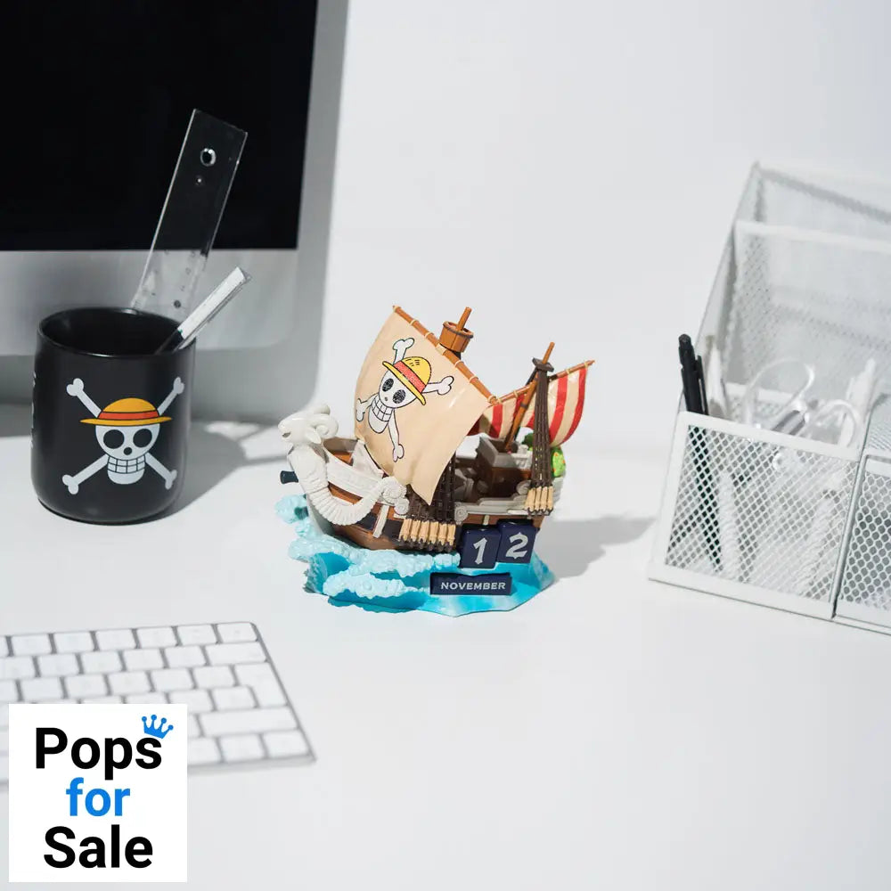 One Piece 3D perpetual Calendar Going Merry