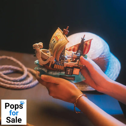 One Piece 3D perpetual Calendar Going Merry