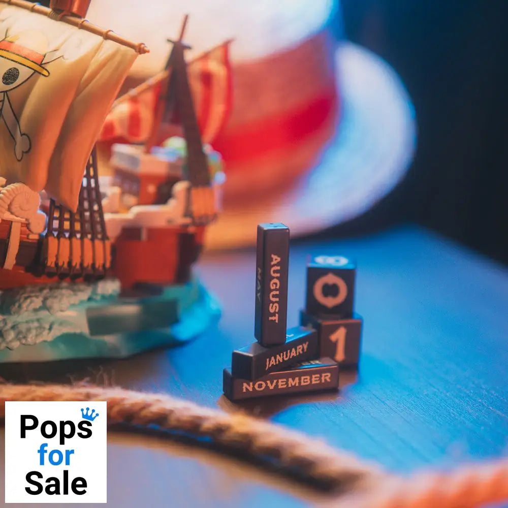 One Piece 3D perpetual Calendar Going Merry