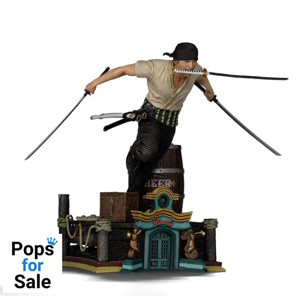 One Piece Art Scale Statue 1/10 Zoro 19 cm