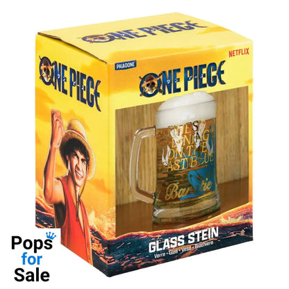 One Piece Beer Pint Glass
