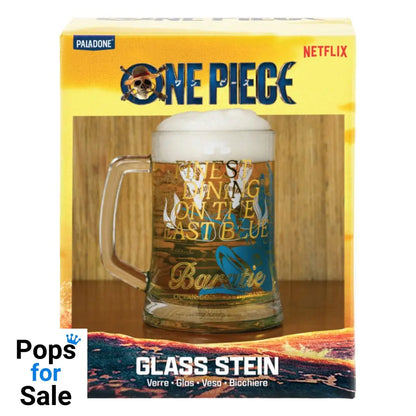 One Piece Beer Pint Glass