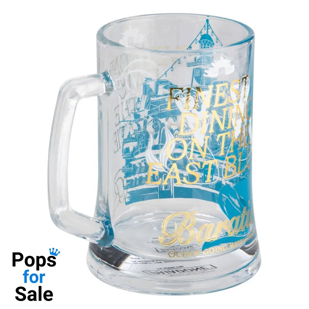 One Piece Beer Pint Glass