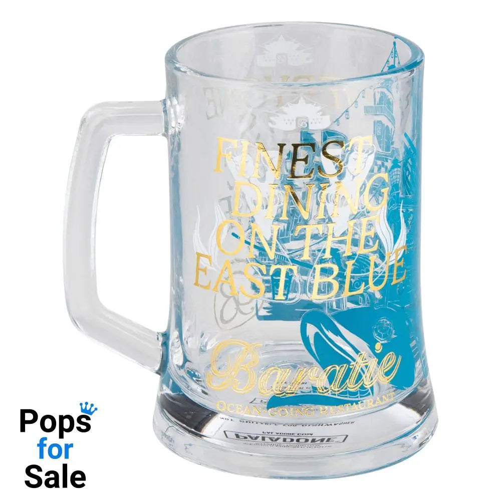 One Piece Beer Pint Glass