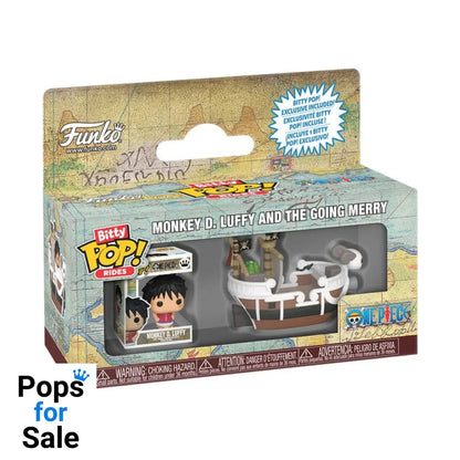One Piece Bitty POP! Ride Vinyl Figure Going Merry w/Luffy 2,5 cm